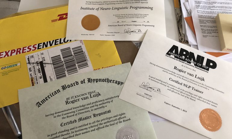 De certificaten voor 2019 zijn binnen
